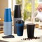 100 Pack 16 oz Disposable Coffee Cups with Lids and Sleeves, To Go Paper Cups, Hot & Cold Drinking Cups for Tea, Coffee, Water, Hot Chocolate, Paper Coffee Cups Ideal for Home,Cafes,Store
